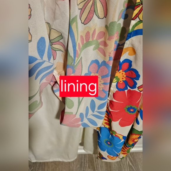 Flying Tomato Multicolor Floral Maxi Dress Size 3X - Picture 8 of 11